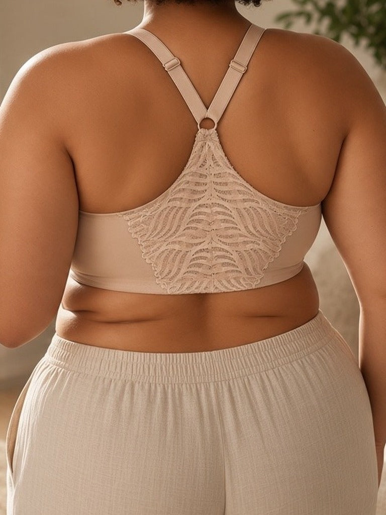 Dos avec un soutien-gorge classique (illustration générée par IA)